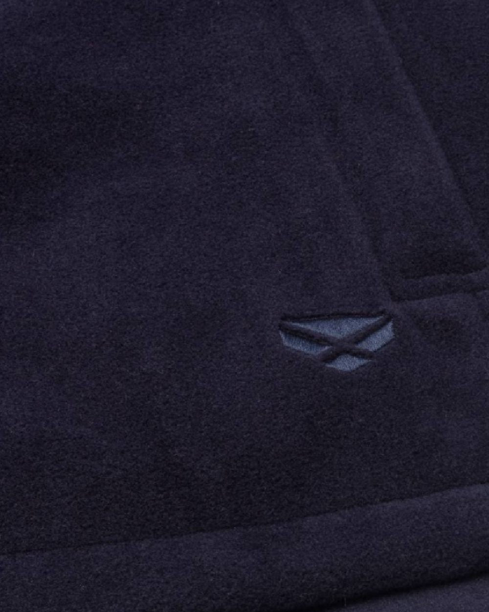 Midnight Navy coloured Hoggs of Fife Stenton Technical Fleece Gilet on white background