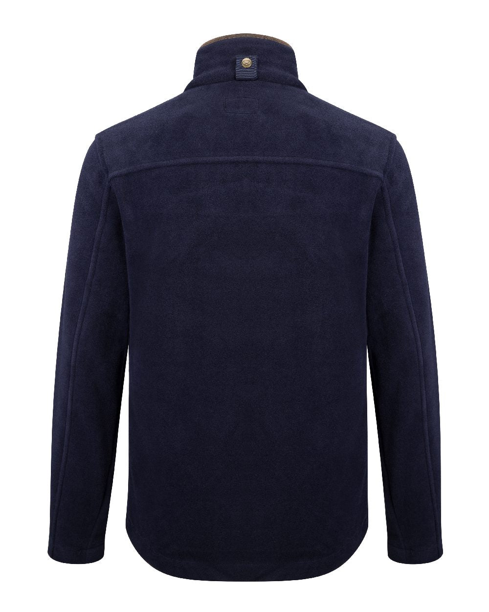 Midnight Navy Coloured Hoggs of Fife Stenton Technical Fleece Jacket on white background
