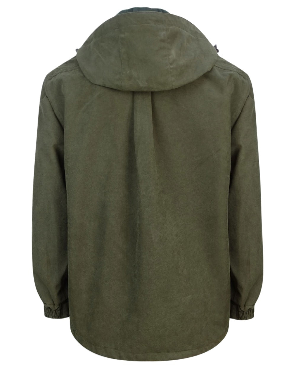 Dark Green coloured Hoggs of Fife Struther Waterproof Smock Jacket on white background