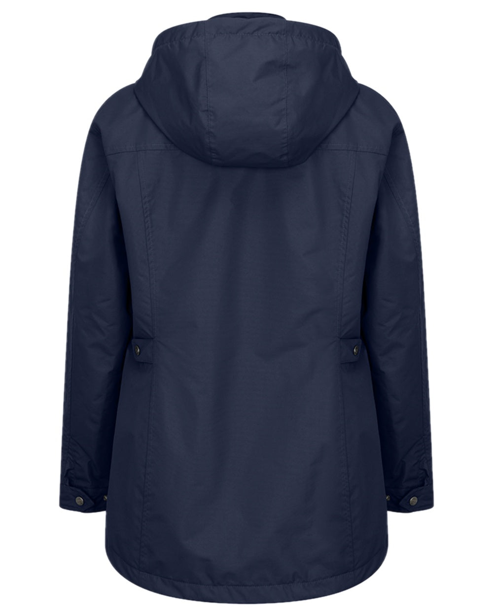 Navy Coloured Hoggs of Fife Womens Fara Waterproof Jacket on white background