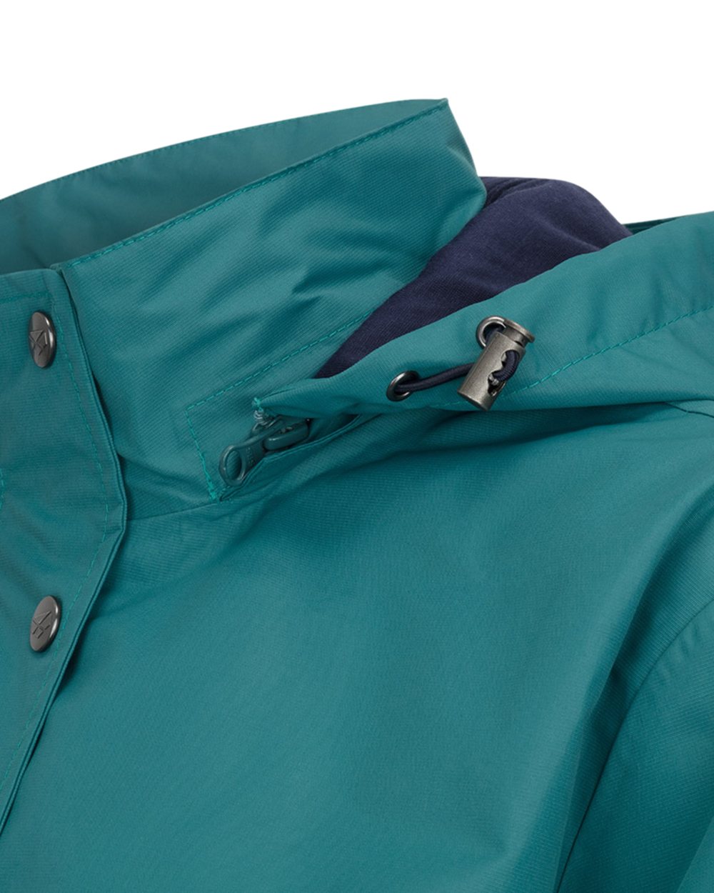 Teal Coloured Hoggs of Fife Womens Fara Waterproof Jacket on white background