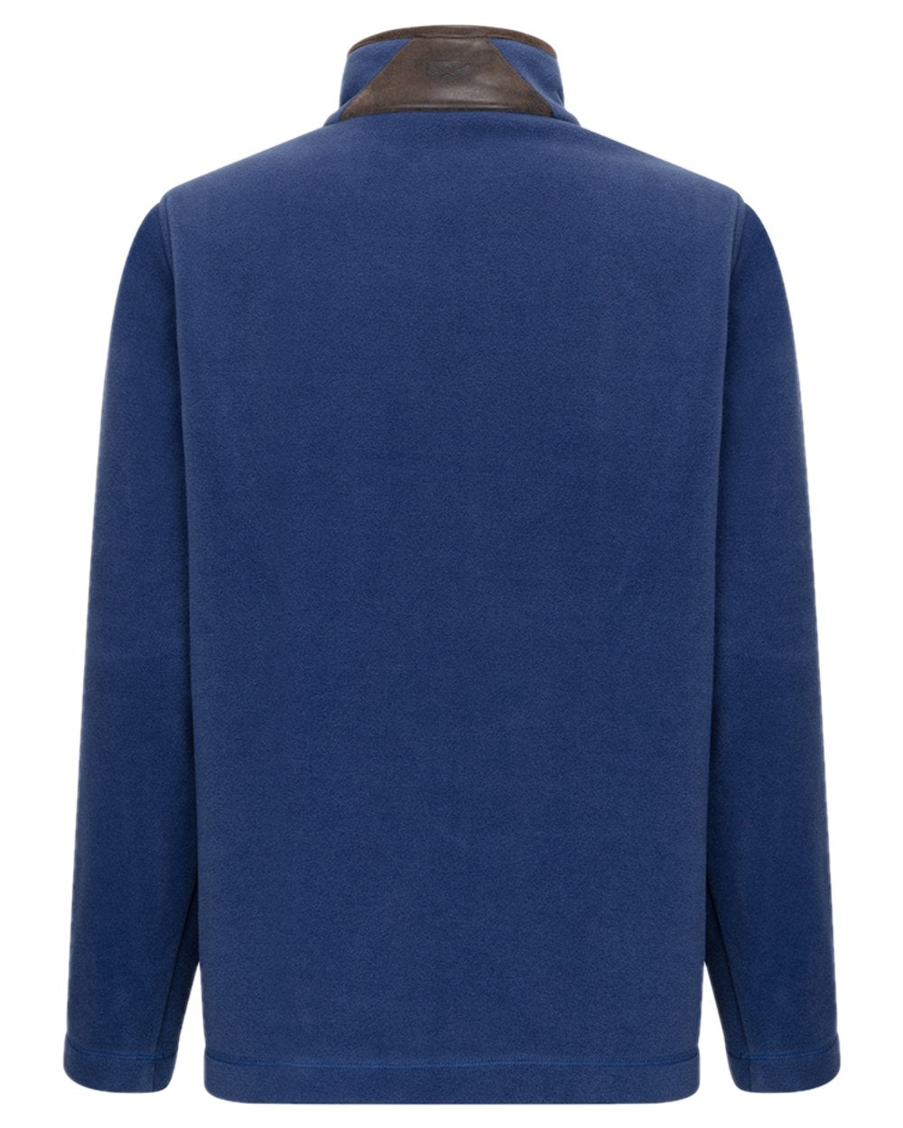 Nordic Blue Coloured Hoggs of Fife Womens Stenton Quarter Zip Fleece on white background