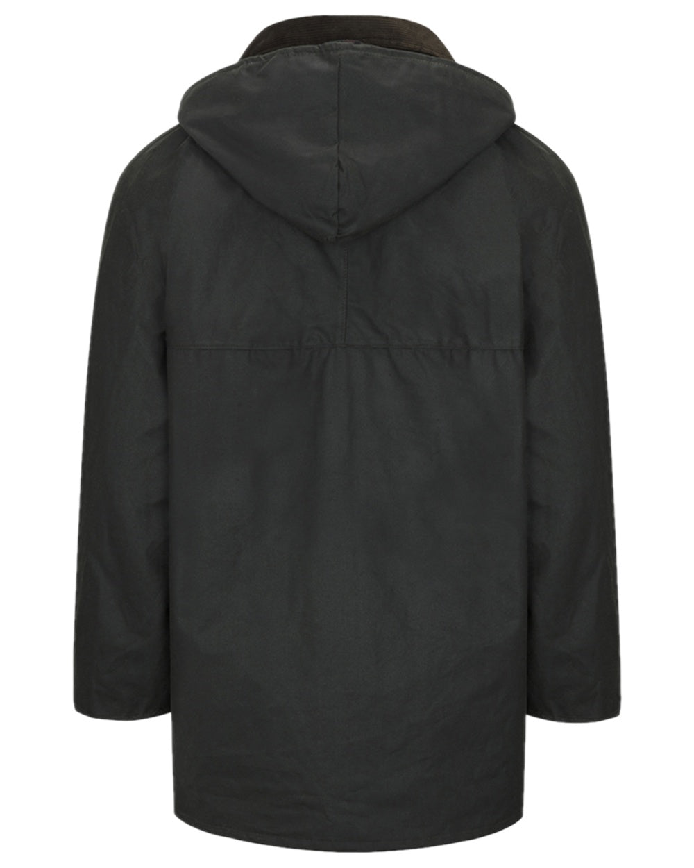 Olive Coloured Hoggs of Fife Woodsman Waxed Jacket on white background