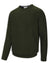 Hoggs of Fife Borders Ribbed Knit Pullover in Loden #colour_loden
