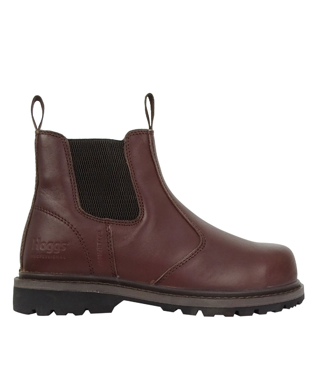Hoggs of Fife Zeus Safety Dealer Boots in Brown 