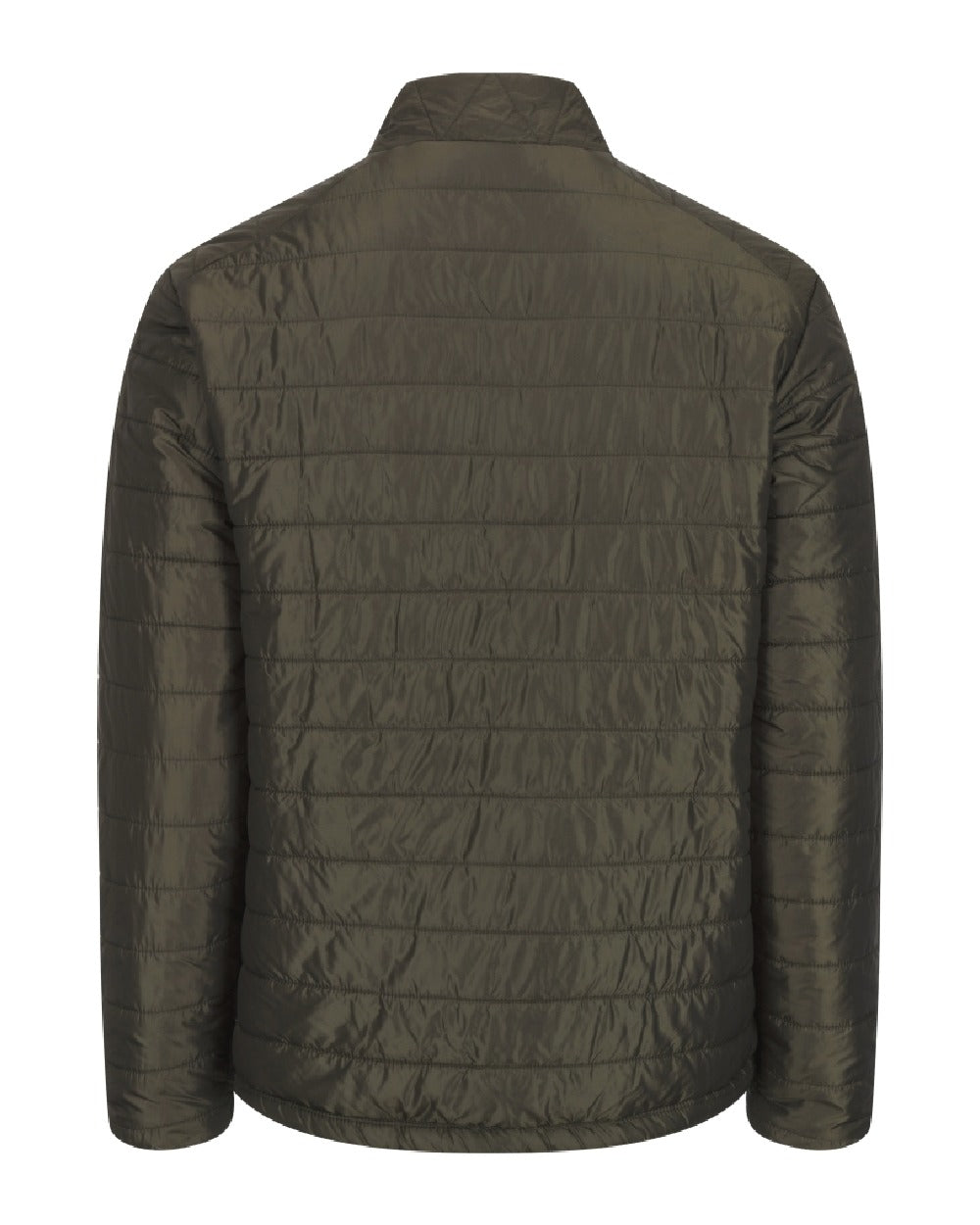 Olive/Merlot coloured Hoggs of Fife Kingston Lightweight Quilted Jacket on white background 