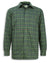 Hoggs of Fife Micro Fleece Lined Shirt in Beech #colour_beech