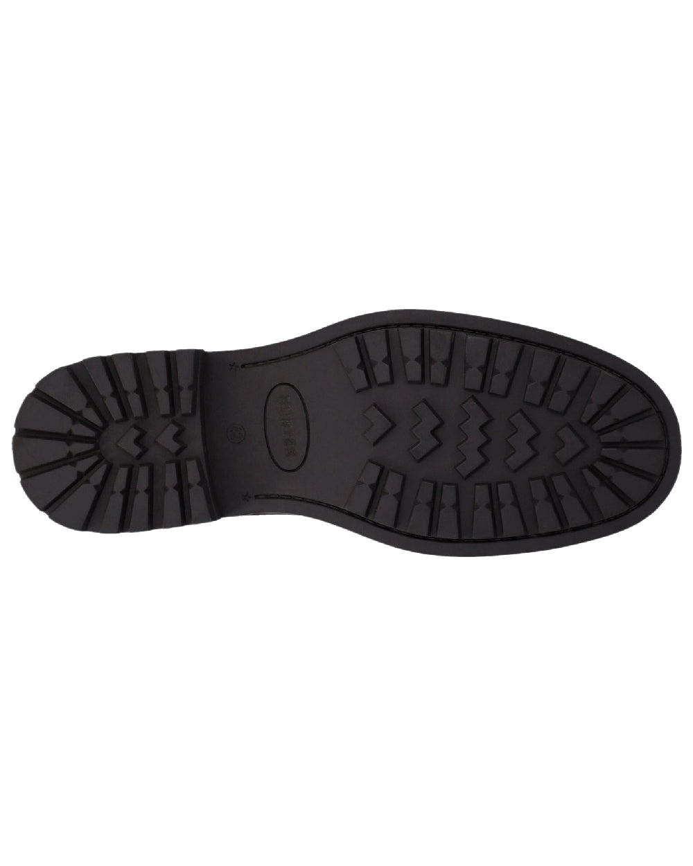 Tan Coloured Hunter Mens Cawdor Brogue Gibson Shoes on white background