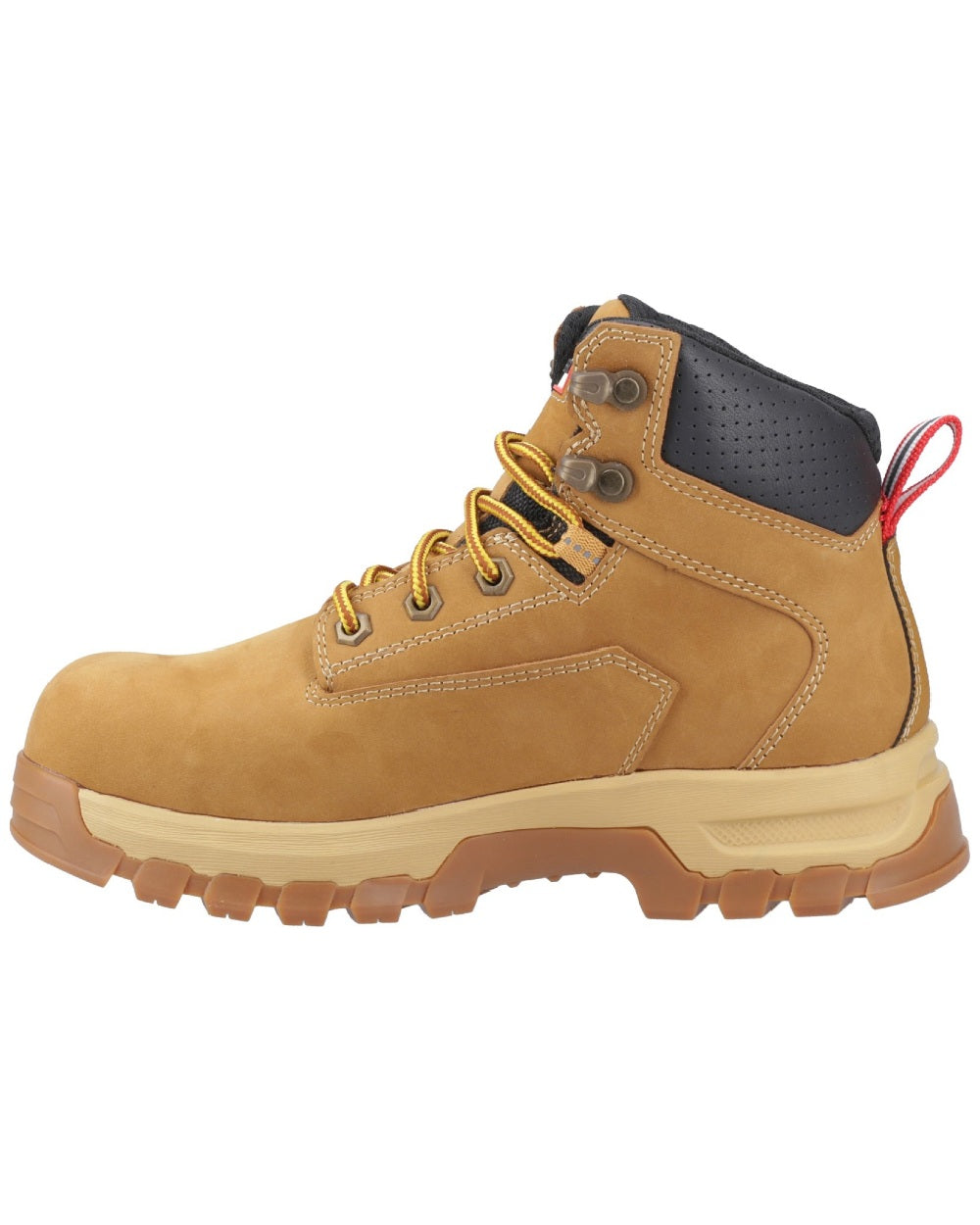 Honey Coloured Hunter Womens Gale Safety Boots on white background