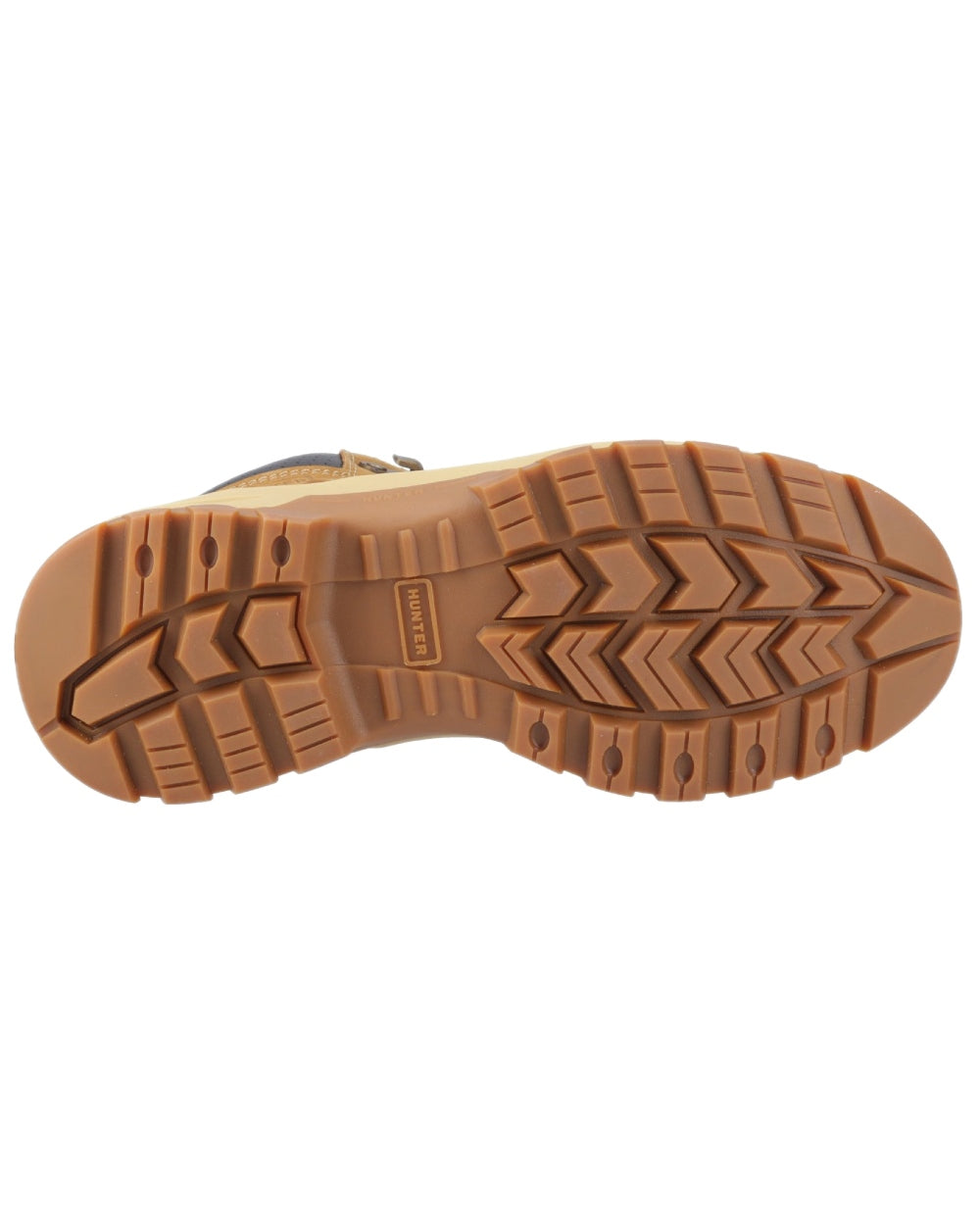 Honey Coloured Hunter Womens Gale Safety Boots on white background