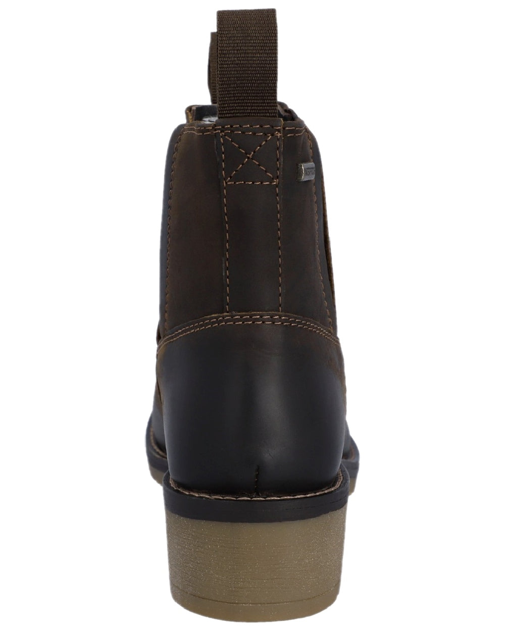 Brown Coloured Hunter Womens Skye Waterproof Dealer Boots on white background