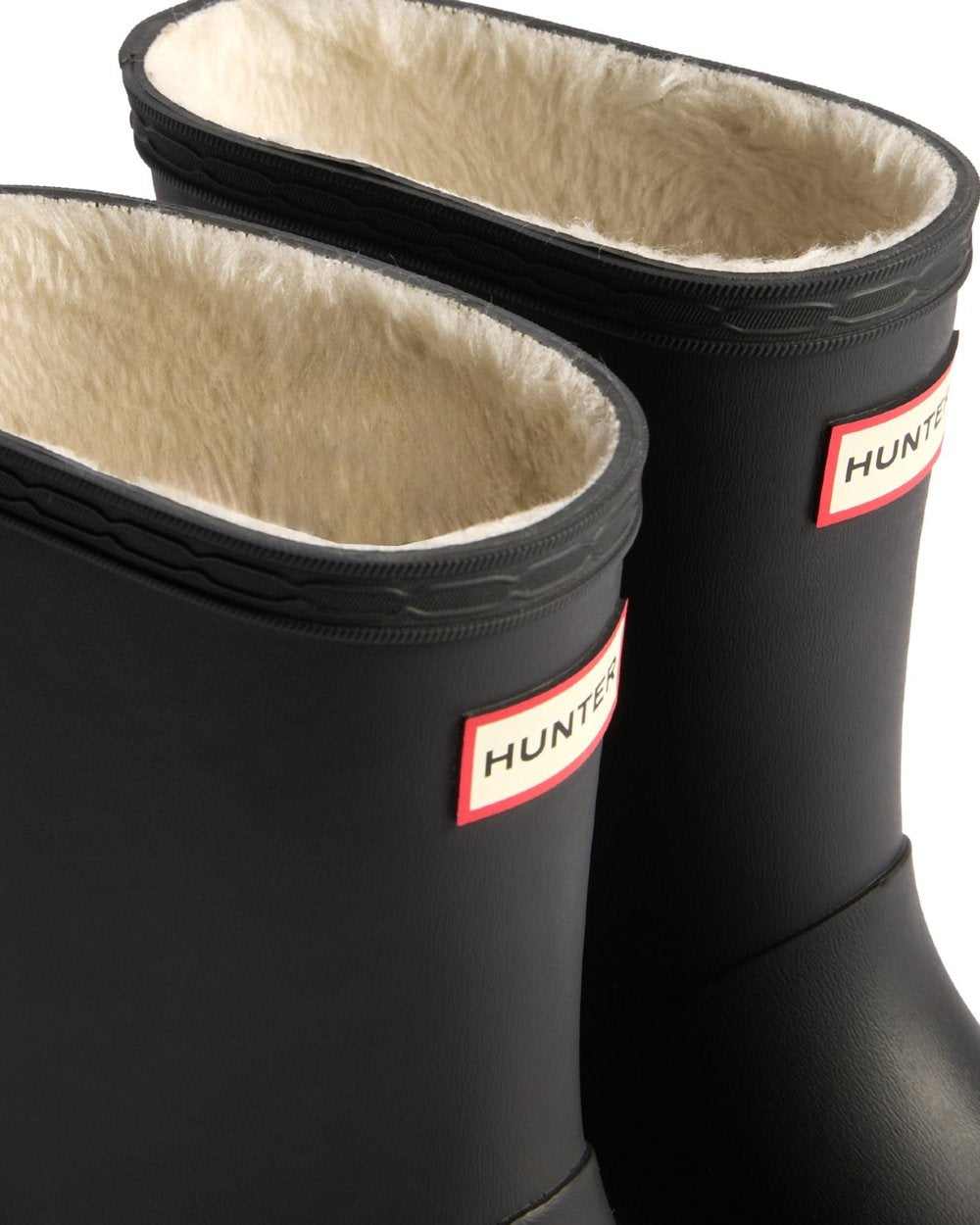 Black coloured Hunter Childrens First Insulated Boots on white background