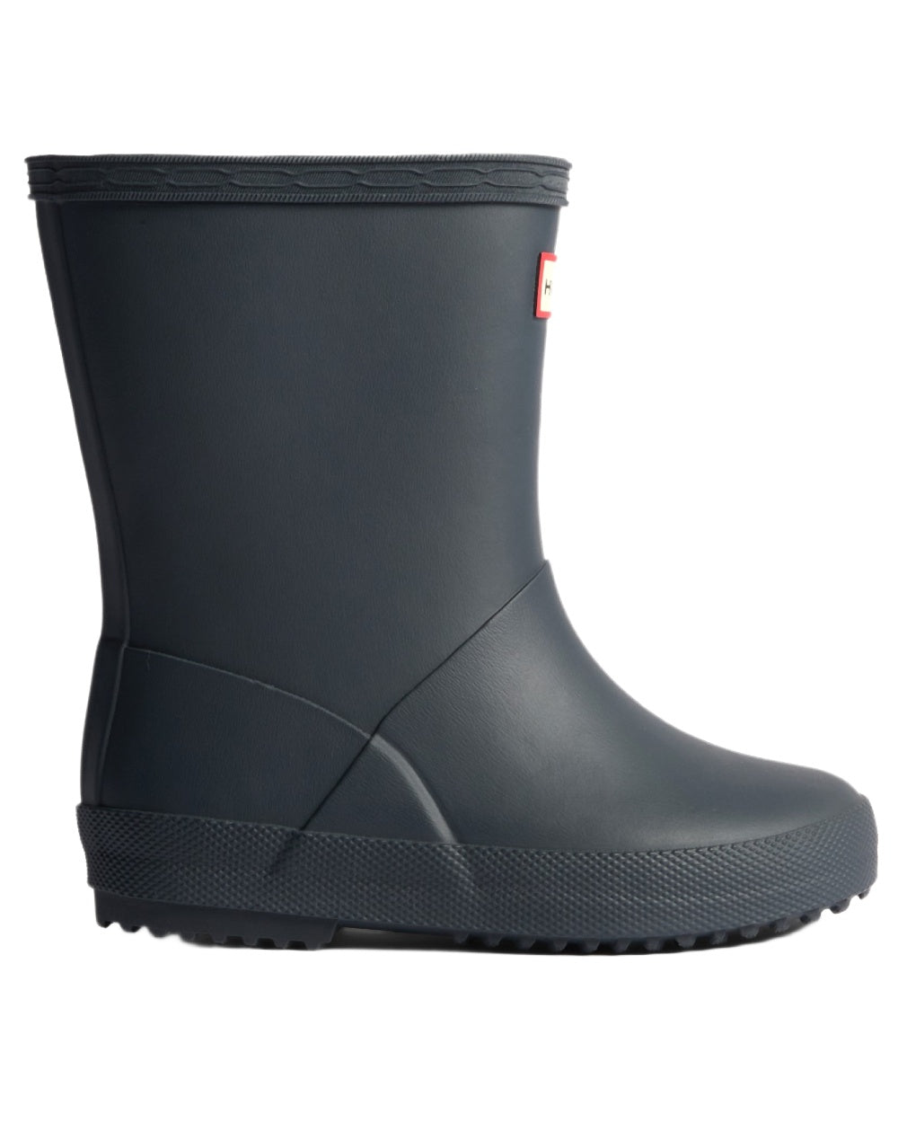 Hunter Navy coloured Hunter Childrens First Insulated Boots on white background