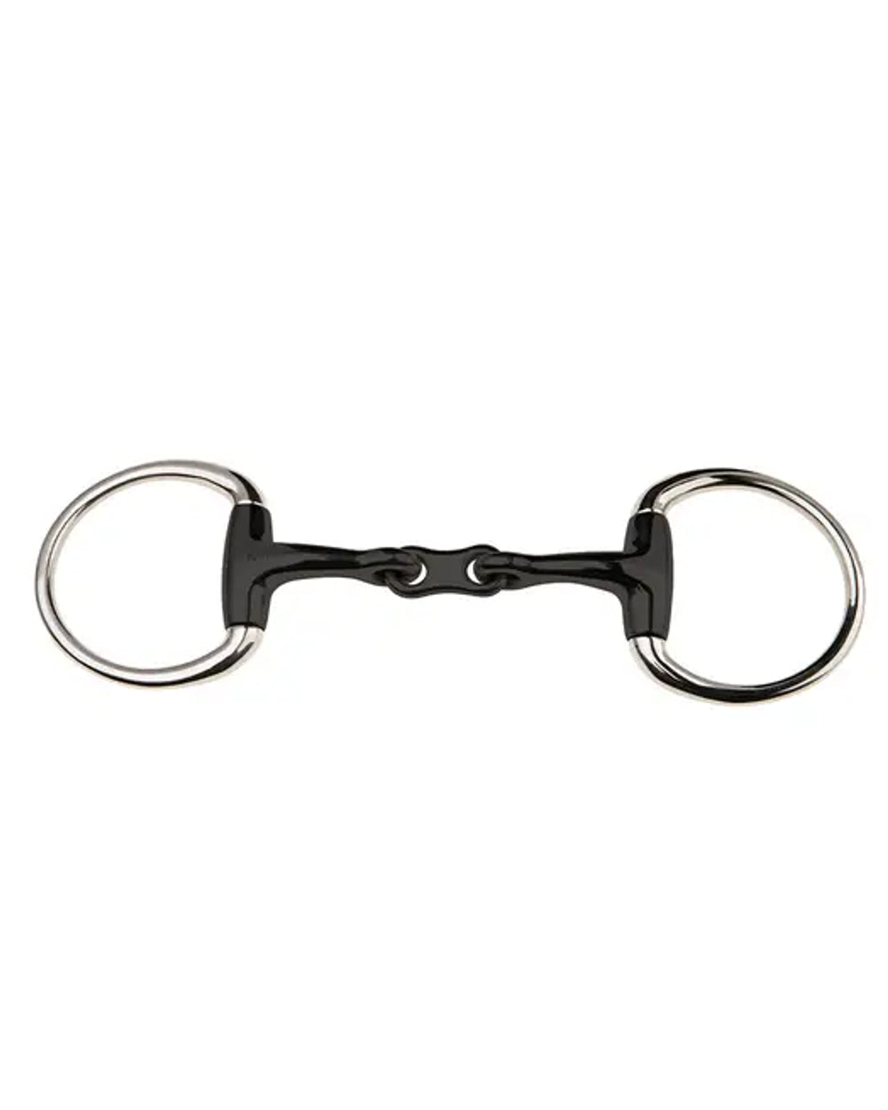JP Korsteel Sweet Iron French Link Eggbutt Snaffle Bit on white background