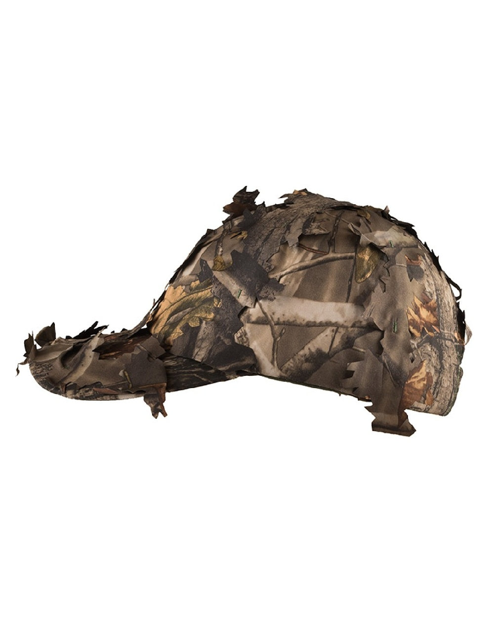 Camo coloured Jack Pyke 3D Leafy Baseball Hat on white background