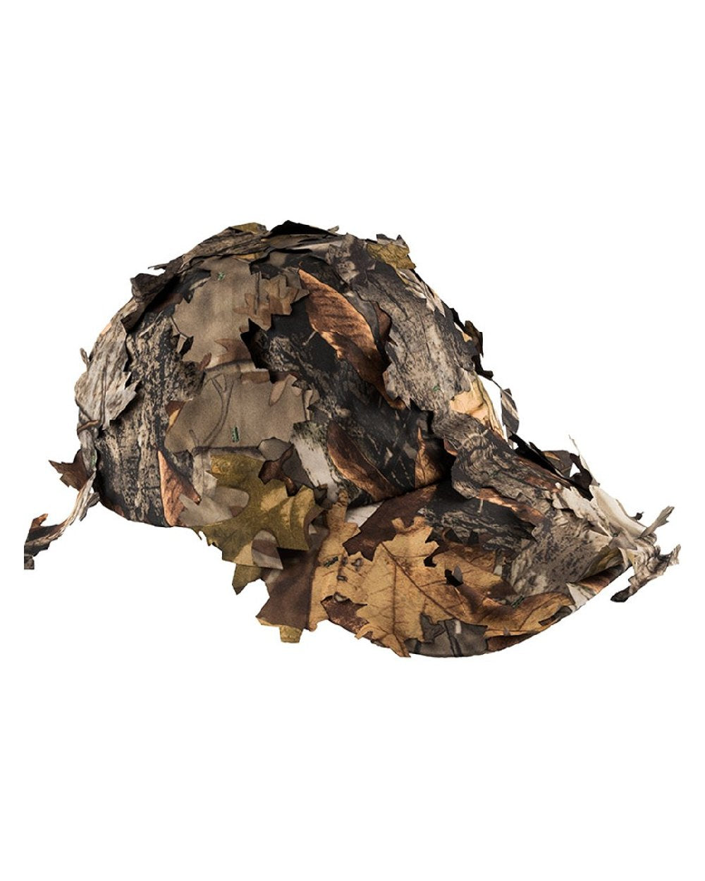 Camo coloured Jack Pyke 3D Leafy Baseball Hat on white background