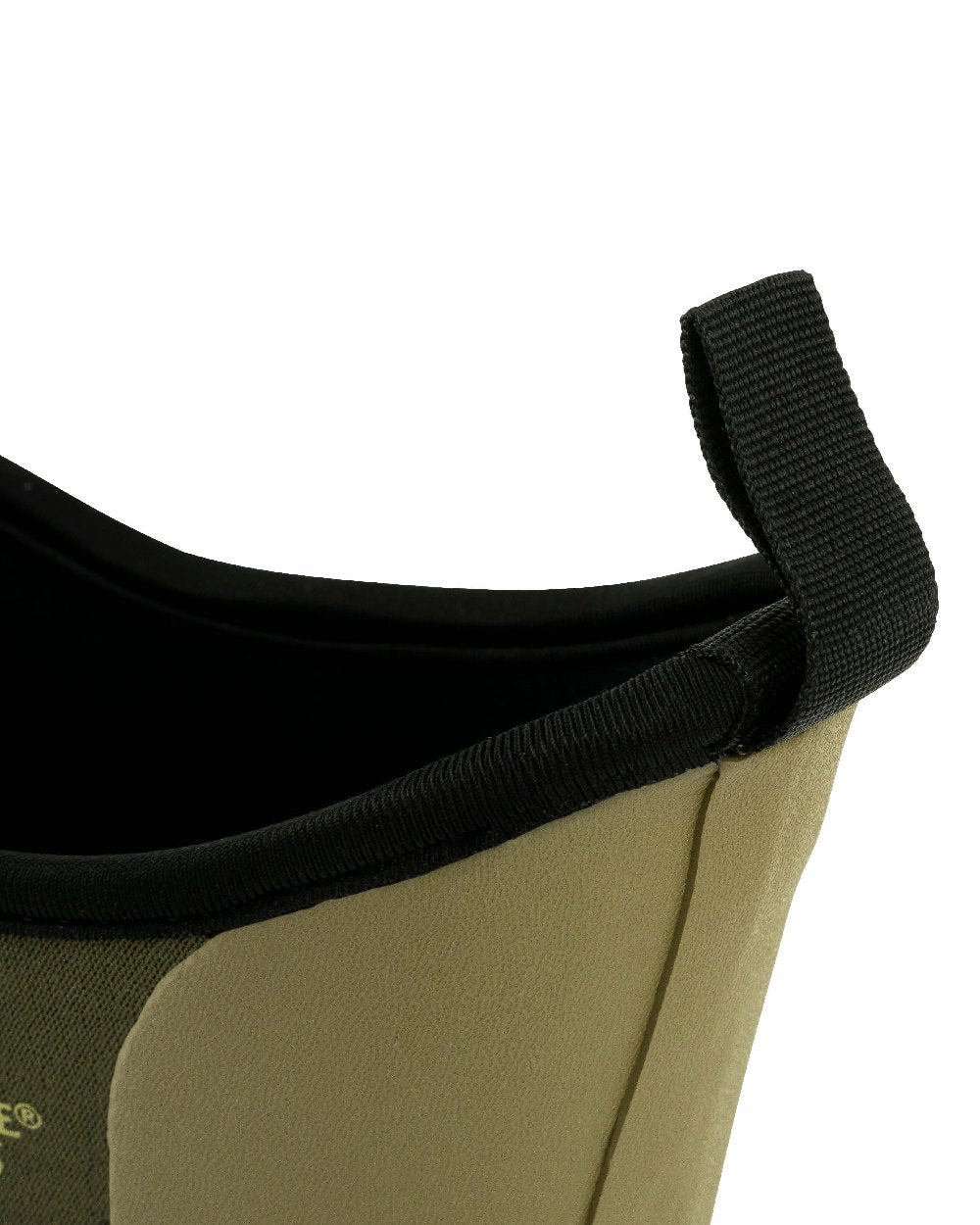 Green coloured Jack Pyke Ankle Wellington Boots on white background