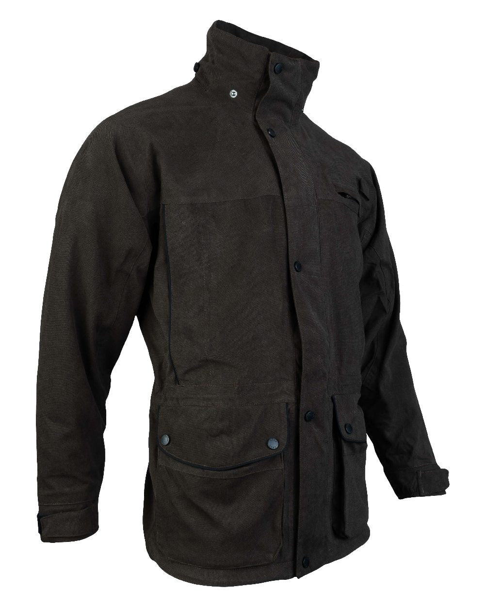Olive coloured Jack Pyke Ashcombe Jacket on white background