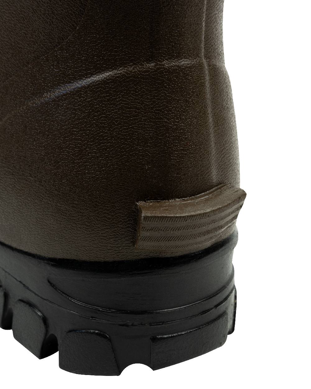 Brown coloured Jack Pyke Ashcombe Neoprene Wellington Boots on white background