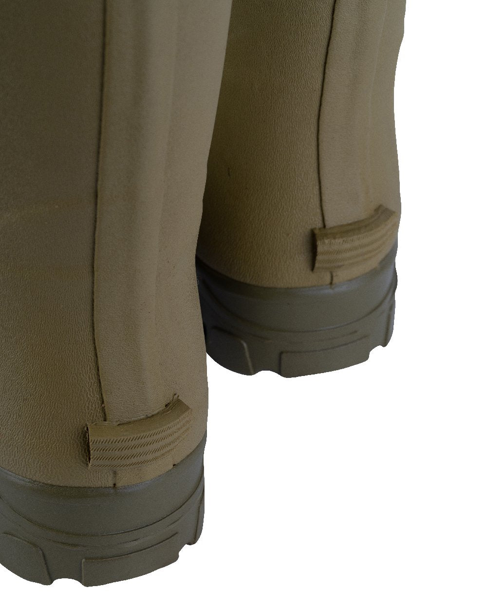 Green coloured Jack Pyke Ashcombe Zipped Wellington on white background
