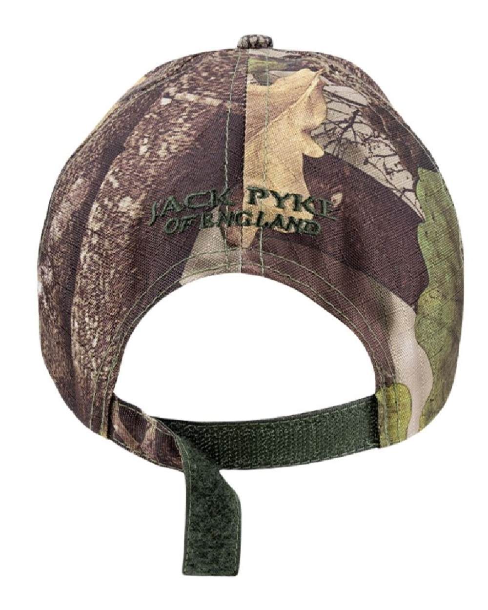 EVO coloured Jack Pyke Baseball Hat on white background