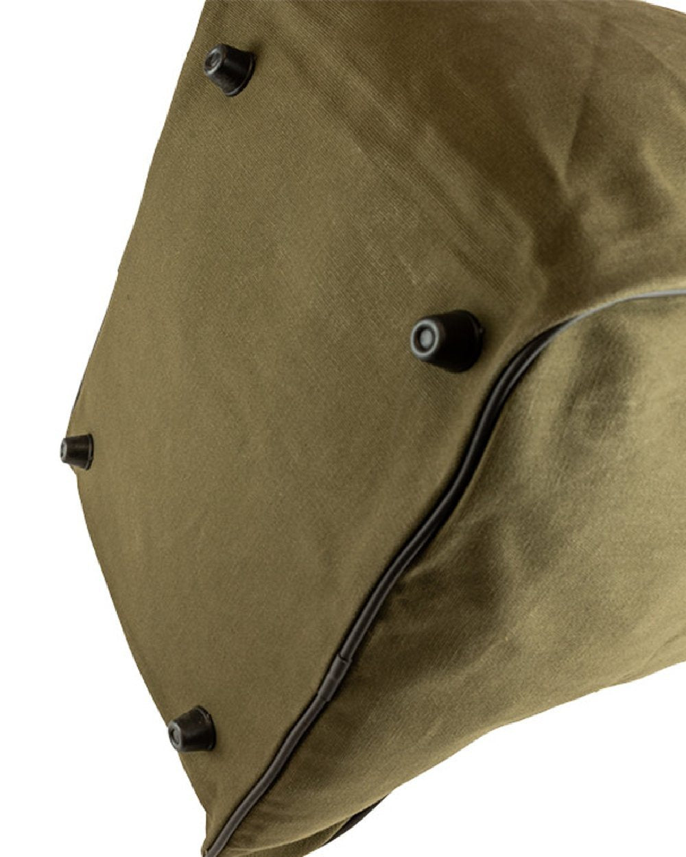 Green coloured Jack Pyke Canvas Boot Bag on white background