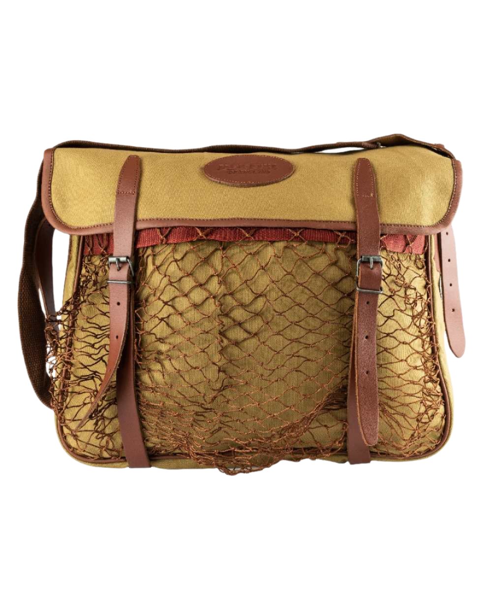 Fawn coloured Jack Pyke Canvas Game Bag on white background