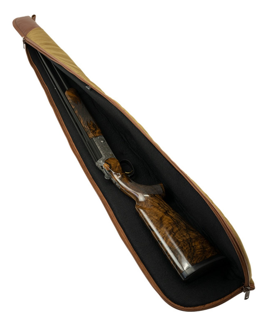 Fawn coloured Jack Pyke Canvas Shotgun Slip on white background