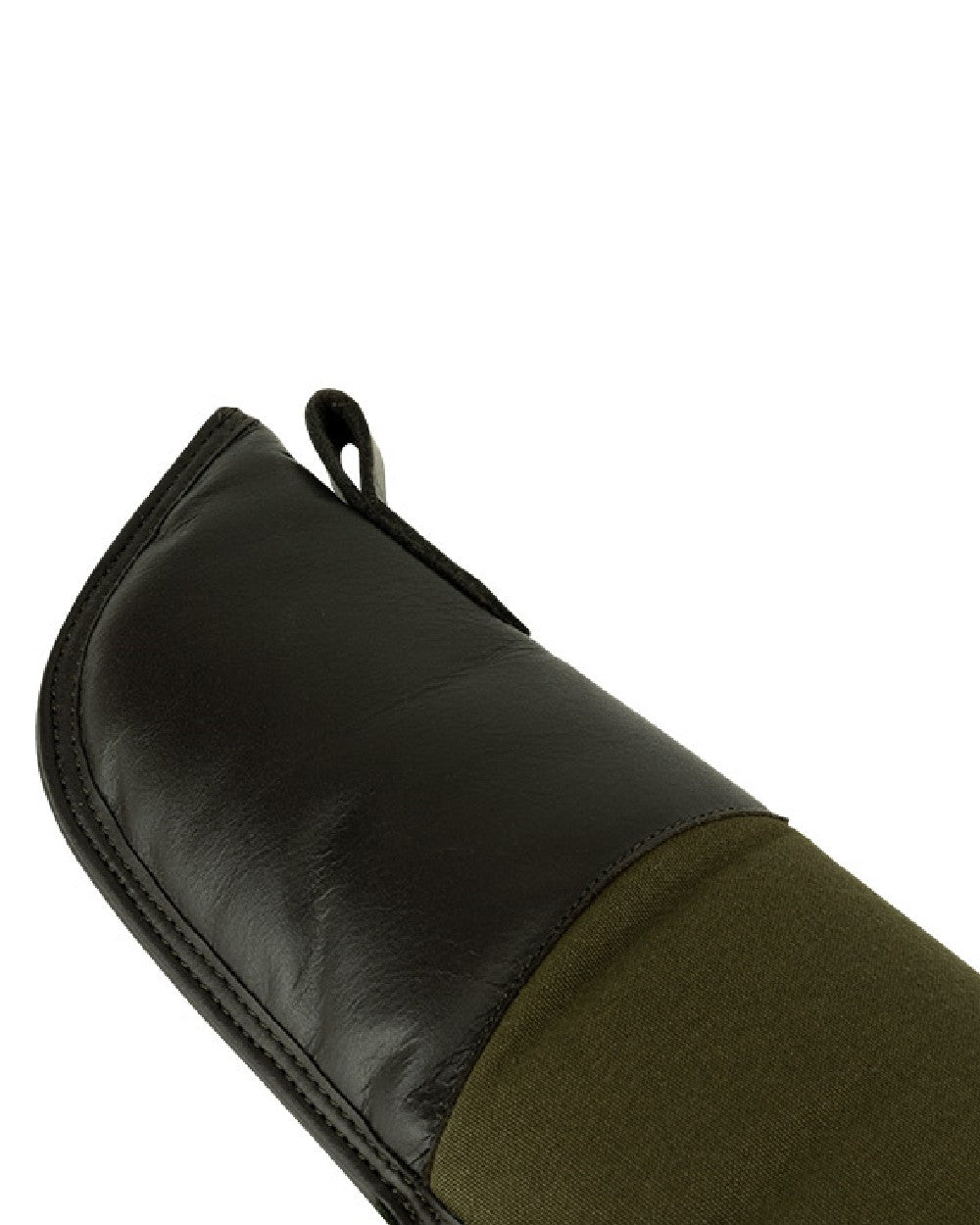 Green coloured Jack Pyke Canvas Shotgun Slip on white background