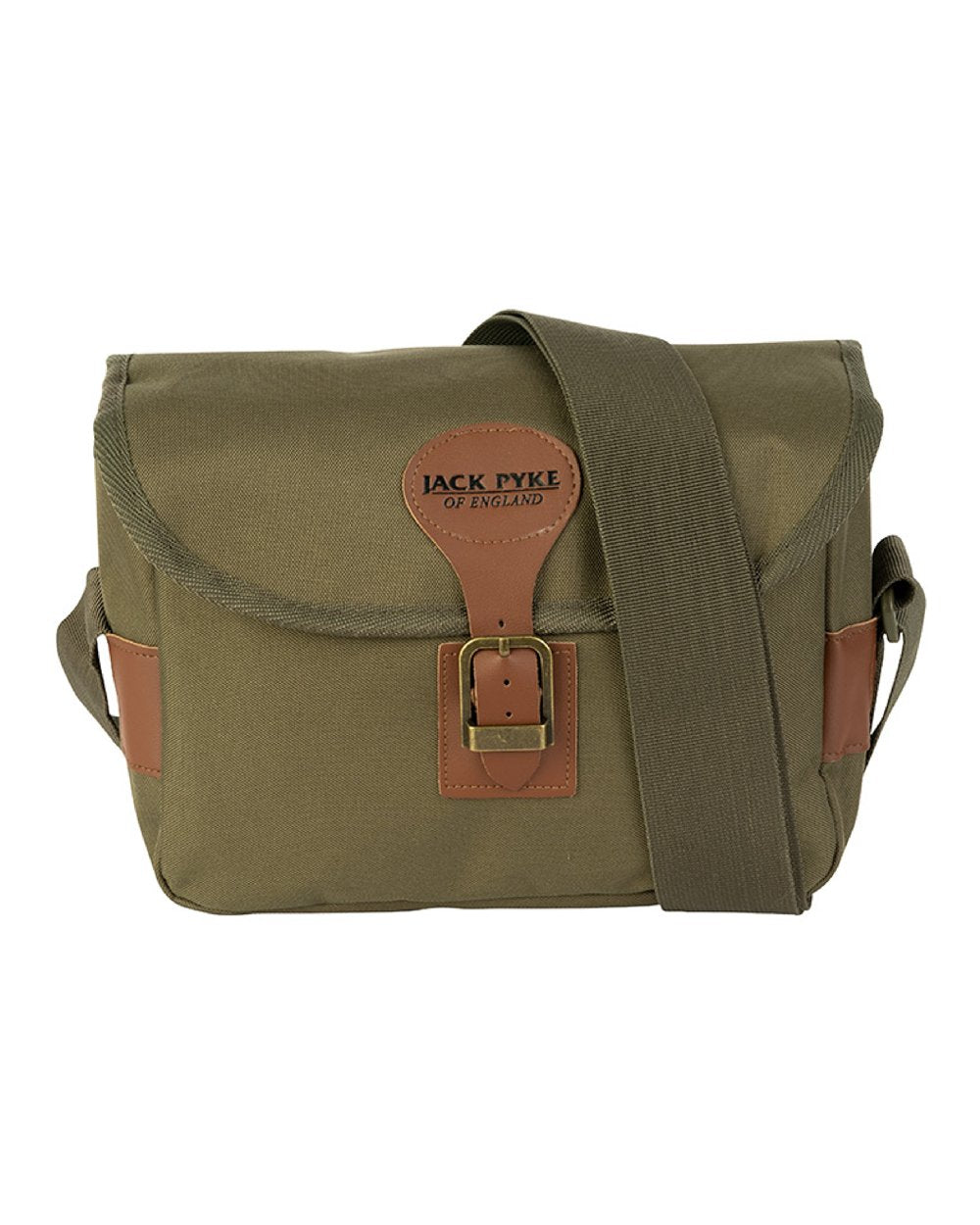 Hunter Green coloured Jack Pyke Cartridge Bag on white background