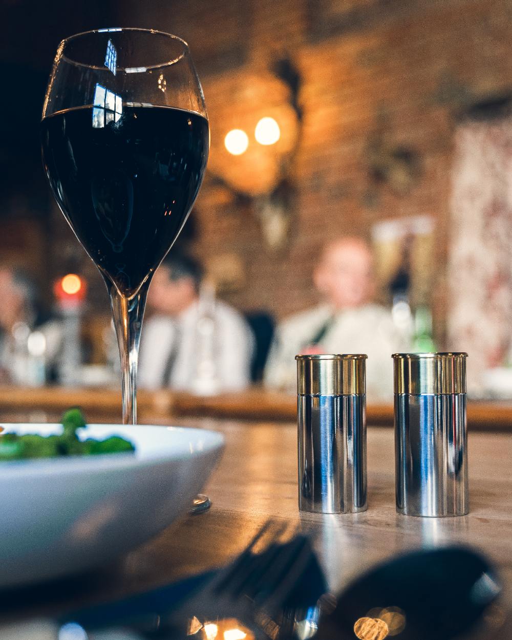 Jack Pyke Cartridge Salt and Pepper Pots Presentation Box on a outdoor background