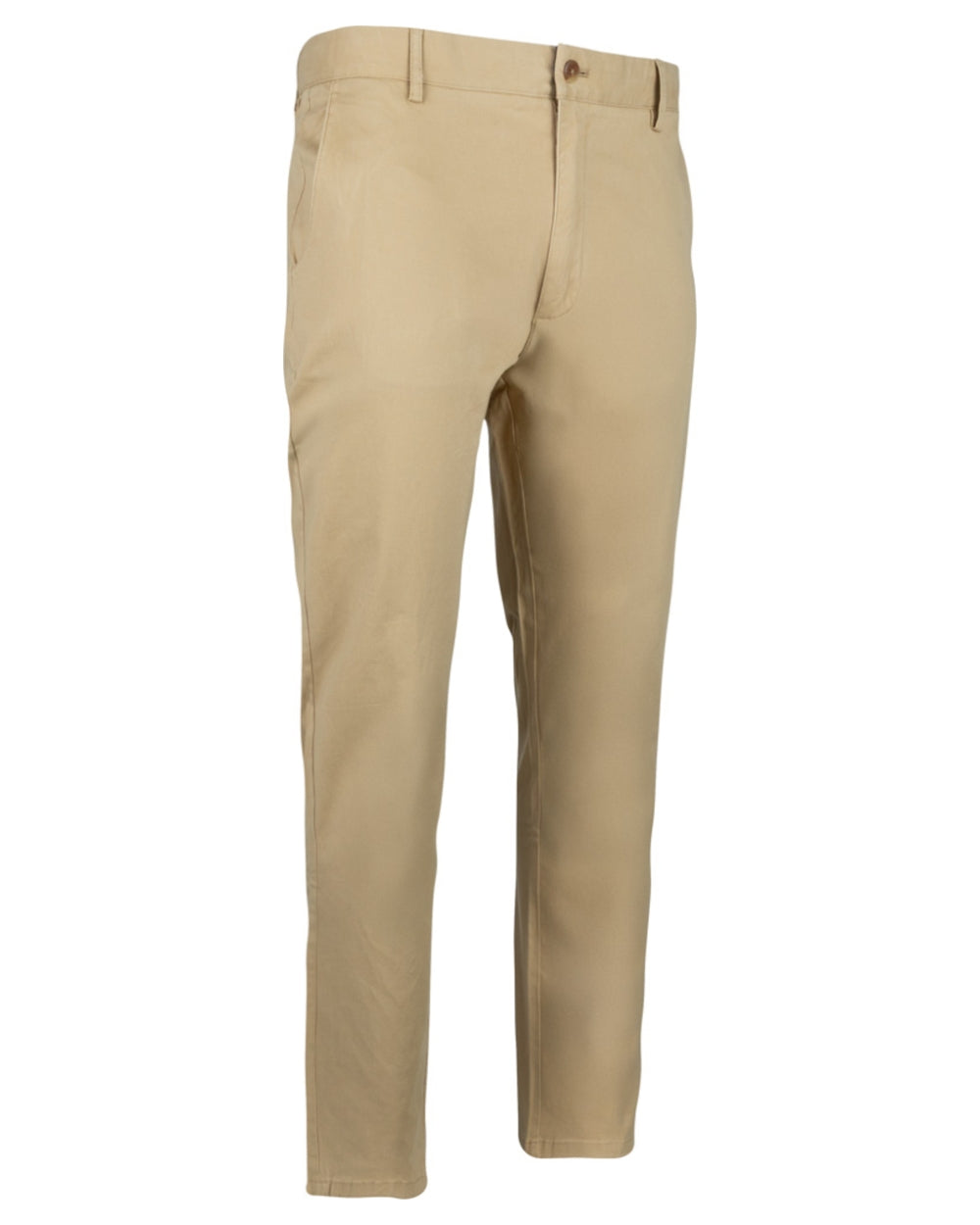 Heritage Beige coloured Jack Pyke Chino Trousers on white background