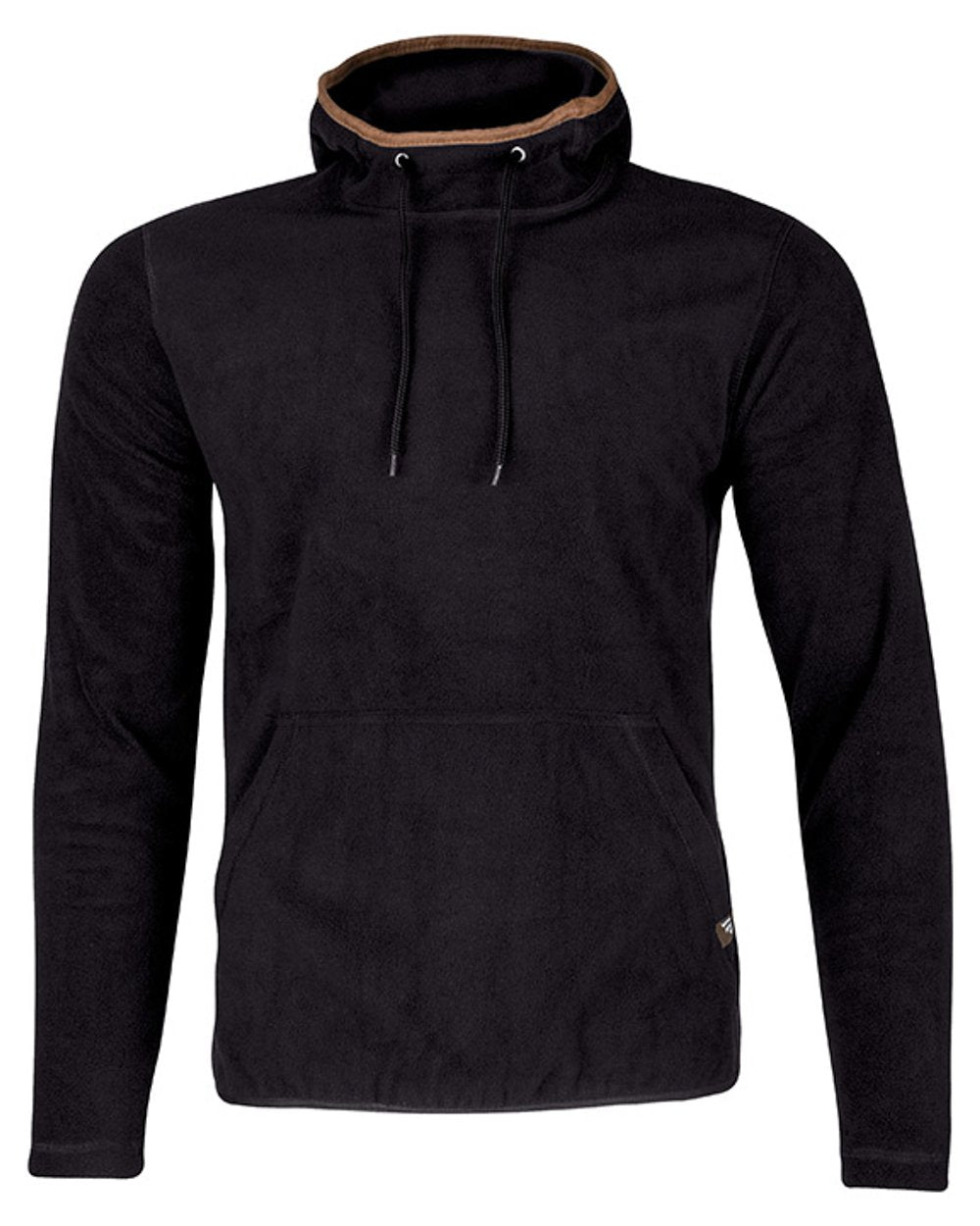 Anthracite coloured Jack Pyke Country Fleece Hoodie on white background