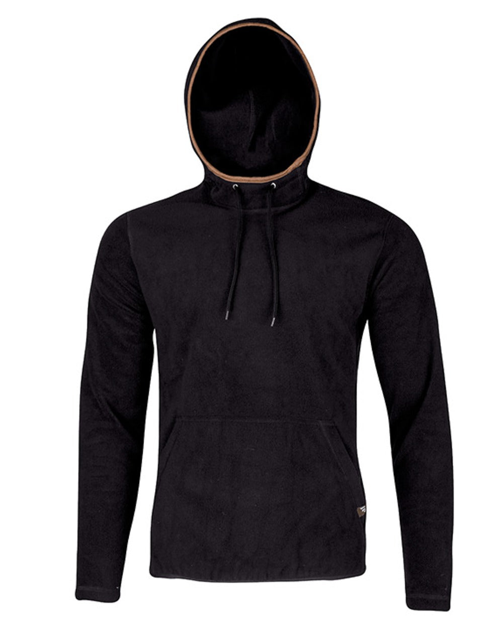 Anthracite coloured Jack Pyke Country Fleece Hoodie on white background