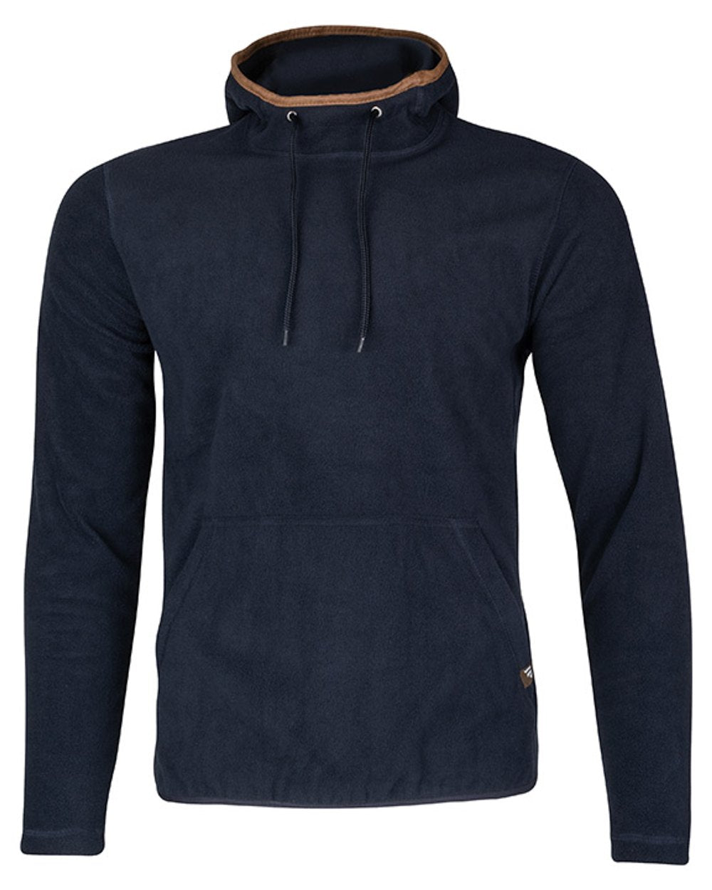 Navy coloured Jack Pyke Country Fleece Hoodie on white background