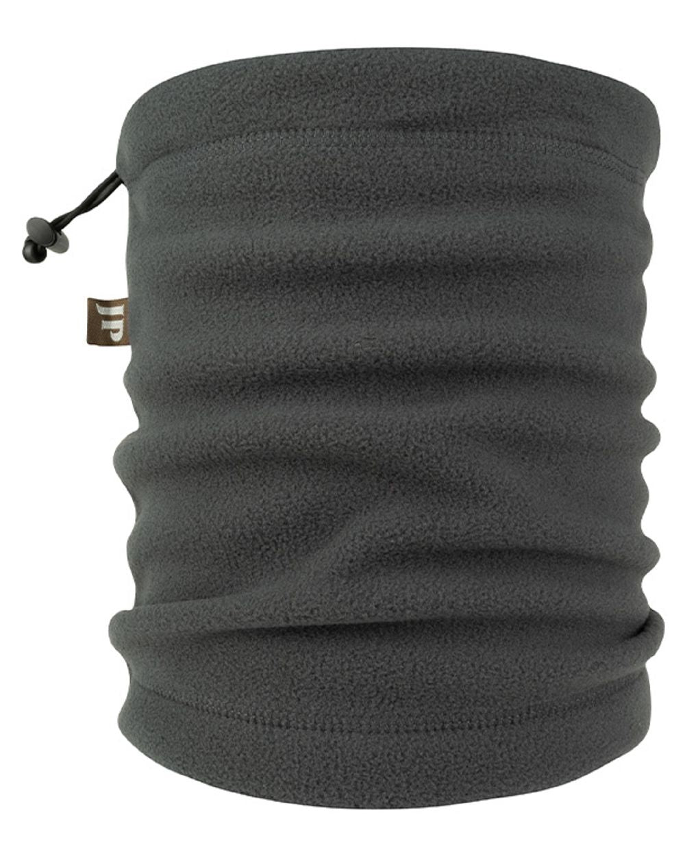 Charcoal coloured Jack Pyke Country Fleece Neck Gaiter on white background