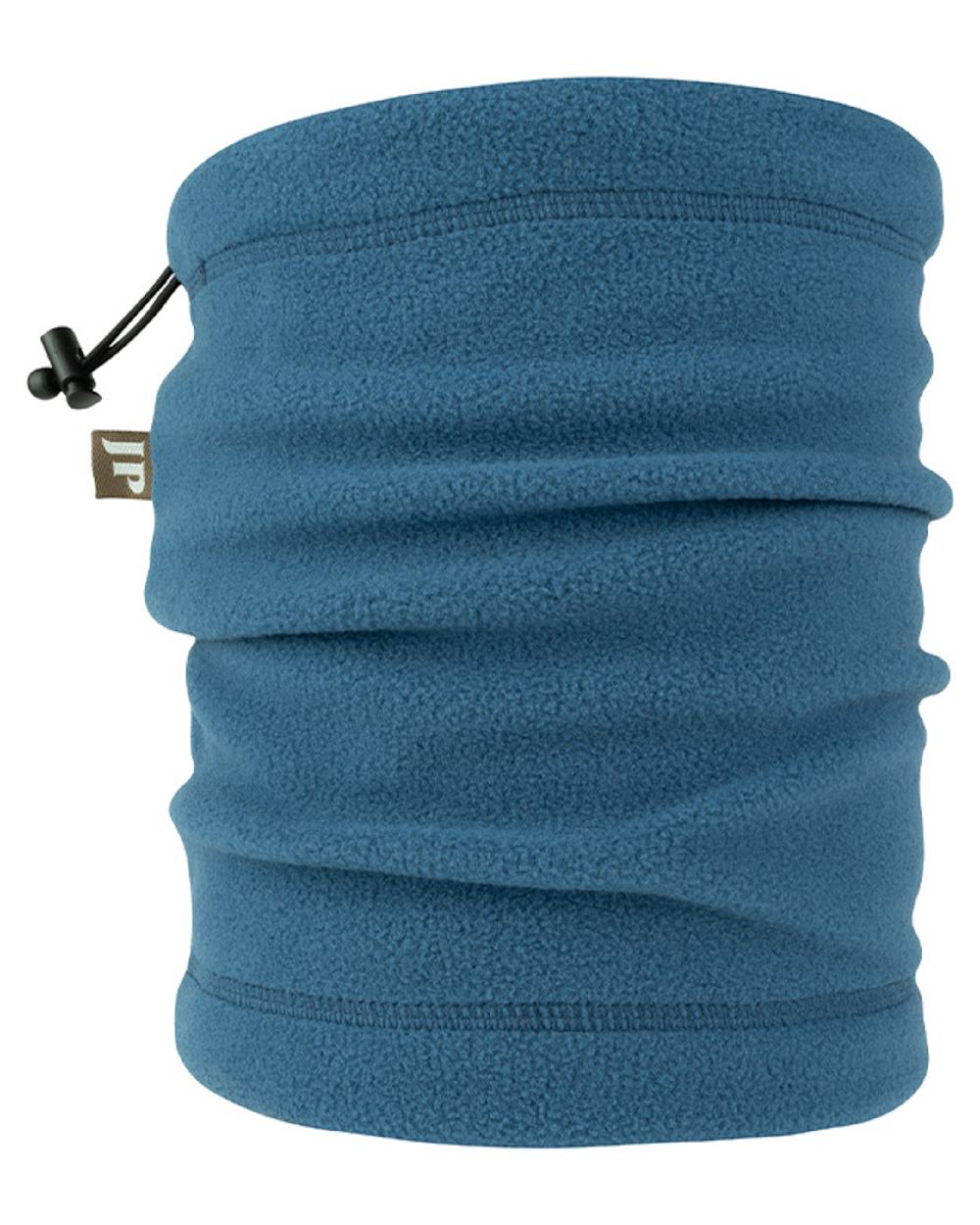 Denim coloured Jack Pyke Country Fleece Neck Gaiter on white background