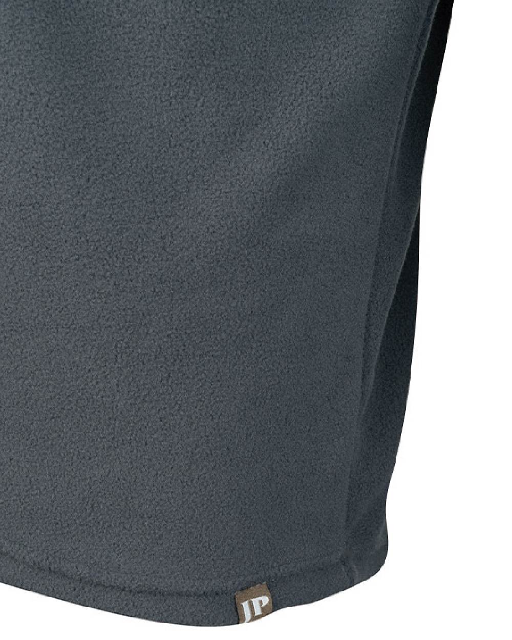 Charcoal coloured Jack Pyke Country Fleece Top on white background