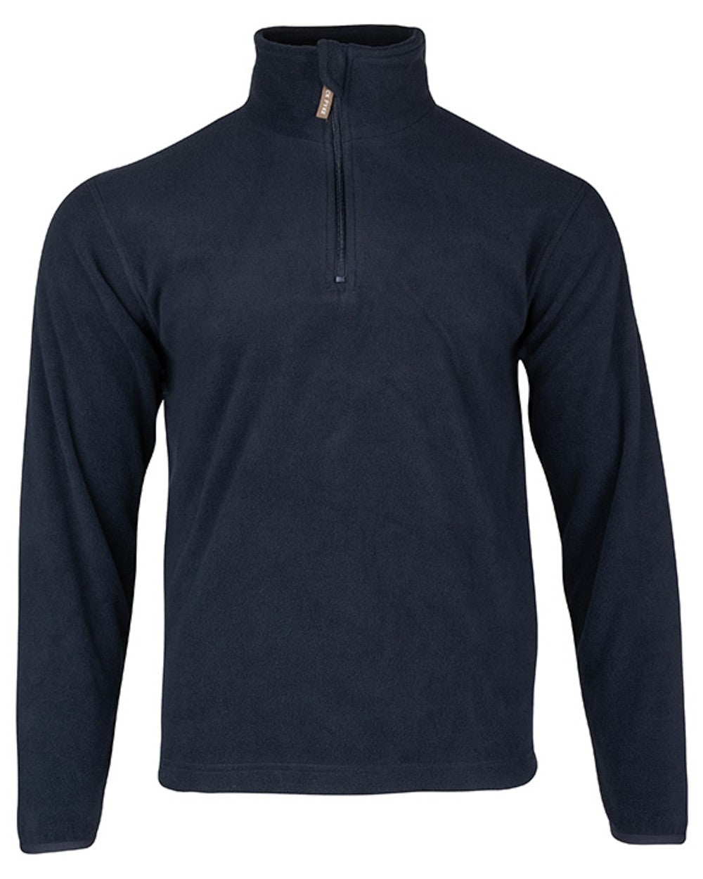 Navy coloured Jack Pyke Country Fleece Top on white background