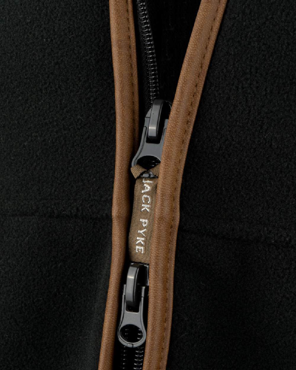 Anthracite coloured Jack Pyke Countryman Fleece Gilet on white background