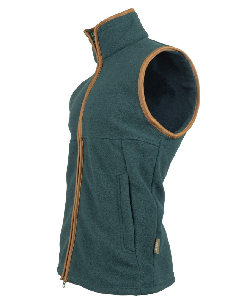Deep Aqua coloured Jack Pyke Countryman Fleece Gilet on white background