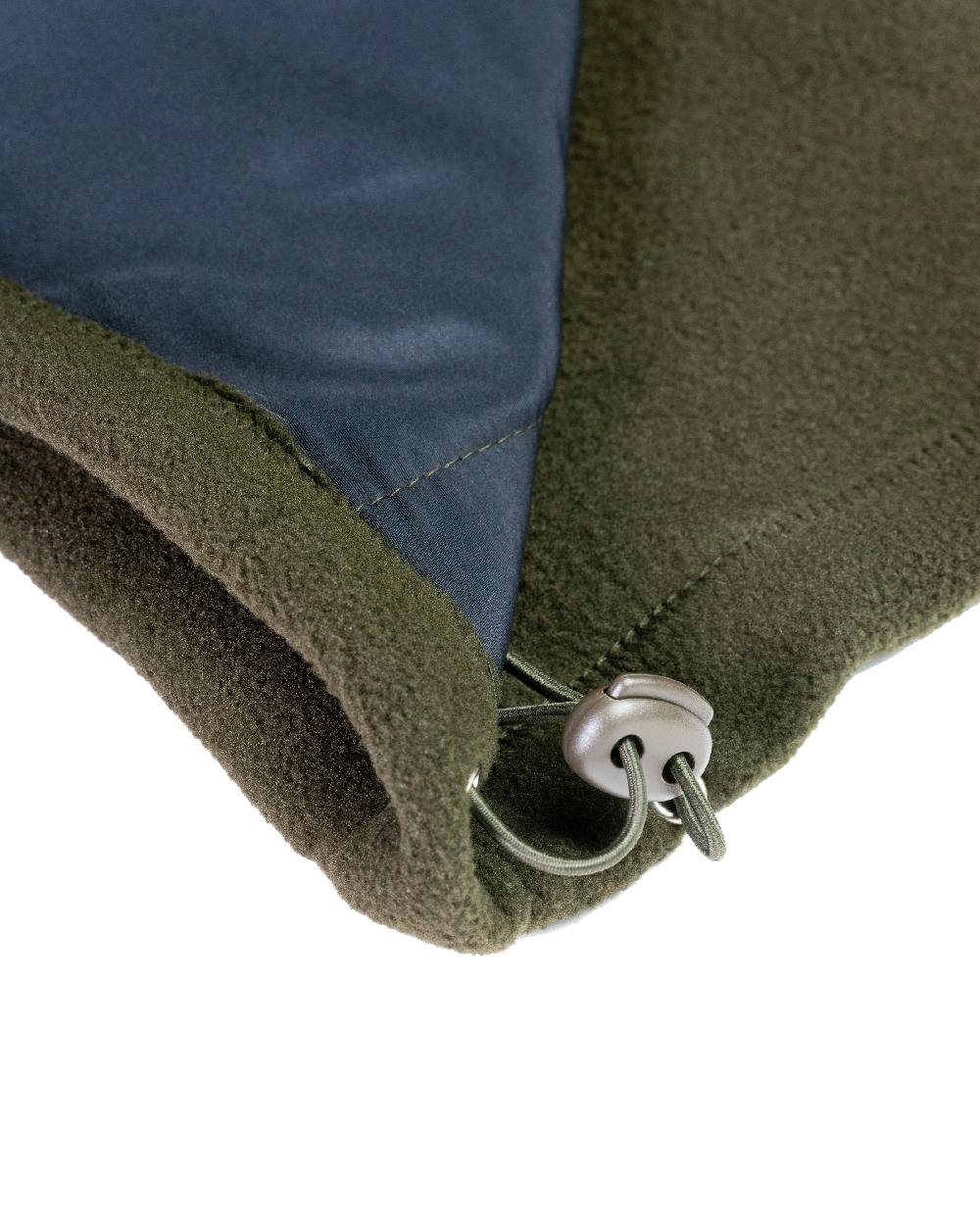 Dark Olive coloured Jack Pyke Countryman Fleece Jacket on white background