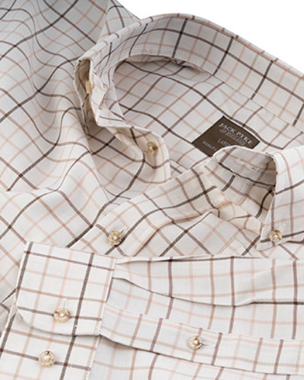 Brown coloured Jack Pyke Countryman Shirt on white background