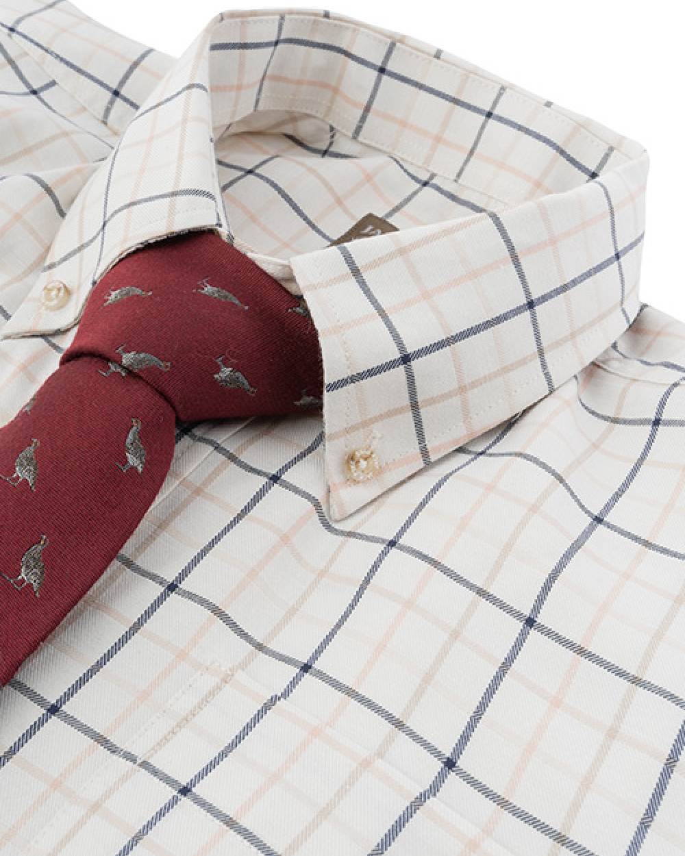 Navy coloured Jack Pyke Countryman Shirt on white background