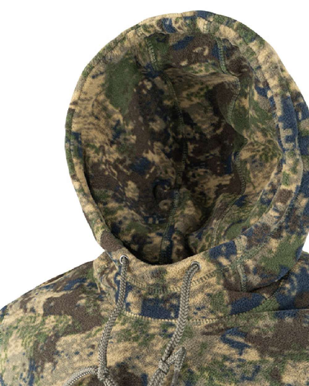 Digicam coloured Jack Pyke Fieldman Fleece Hoodie on white background