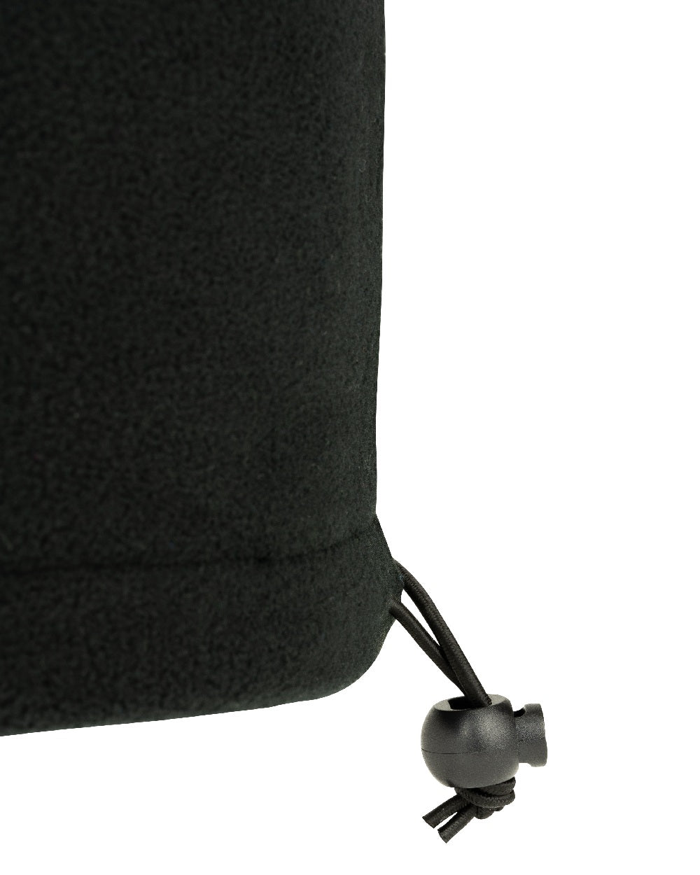 Black coloured Jack Pyke Fleece Neck Gaiter on white background