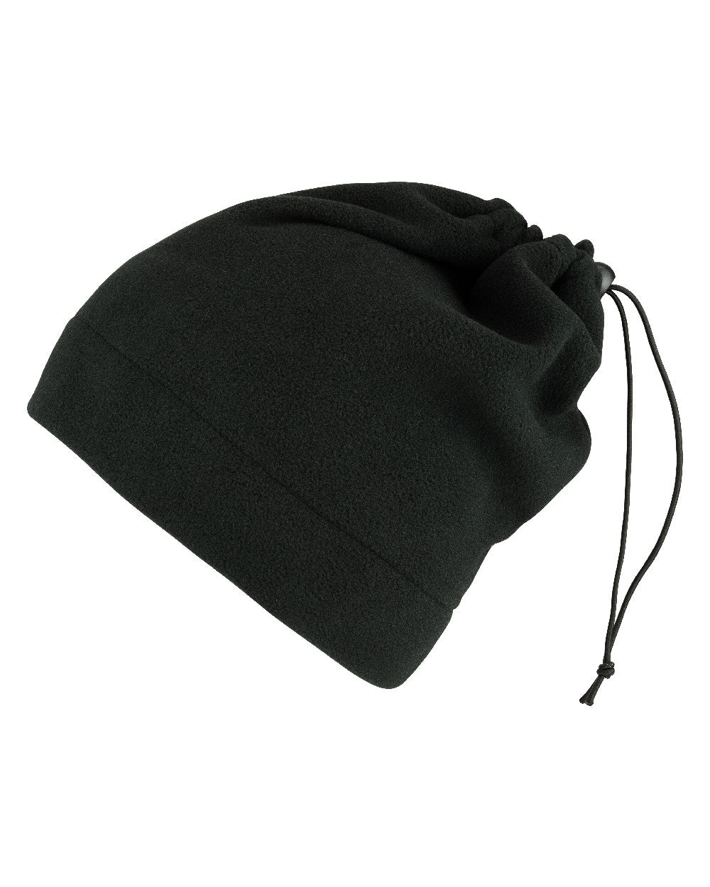 Black coloured Jack Pyke Fleece Neck Gaiter on white background
