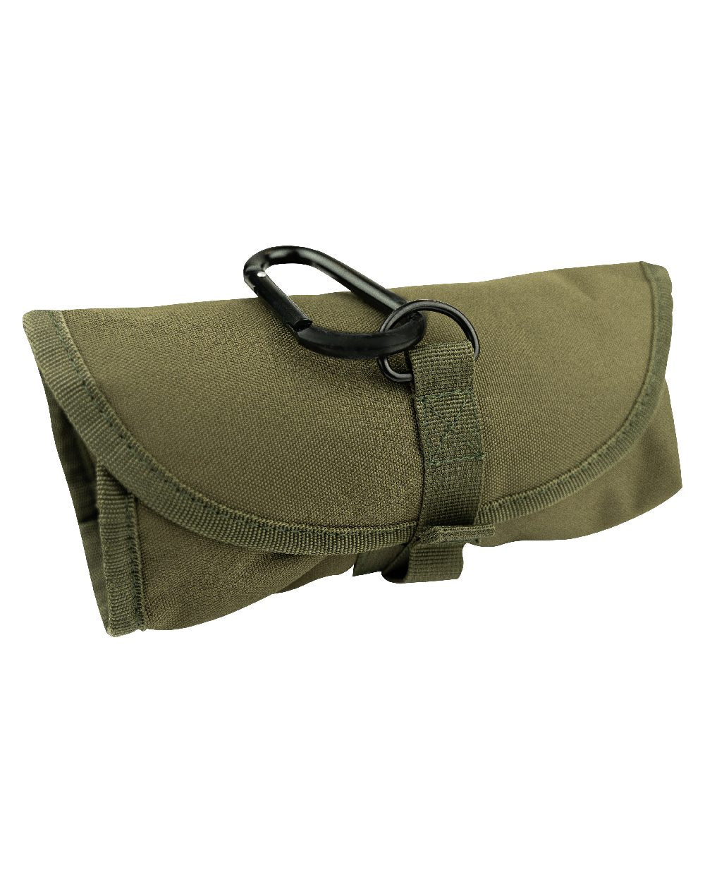 Green coloured Jack Pyke Foldable Gun Slip on white background