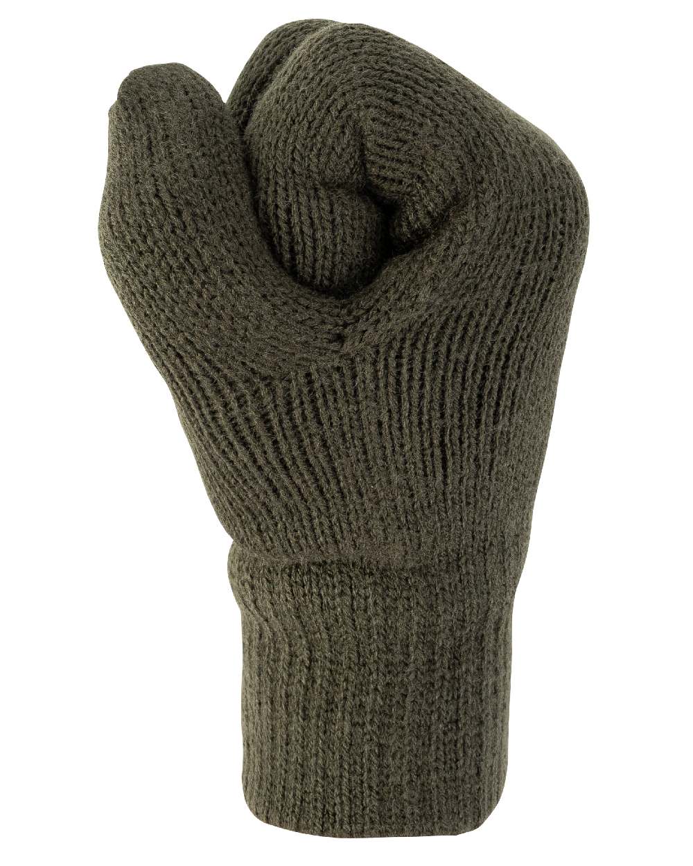 Green coloured Jack Pyke Gloves on white background