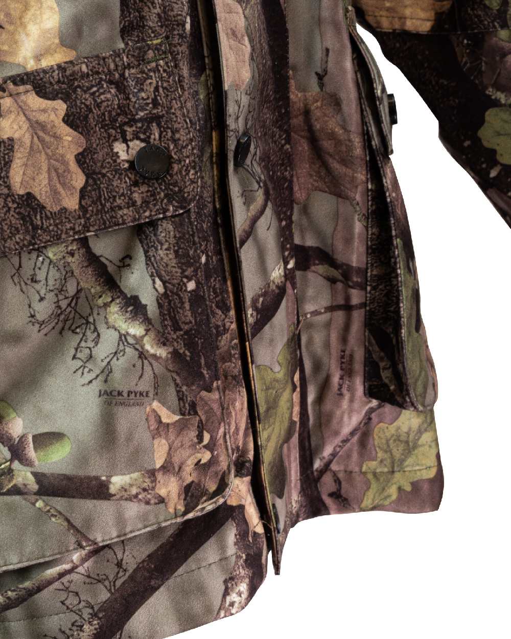 EVO coloured Jack Pyke Hunters Jacket on white background